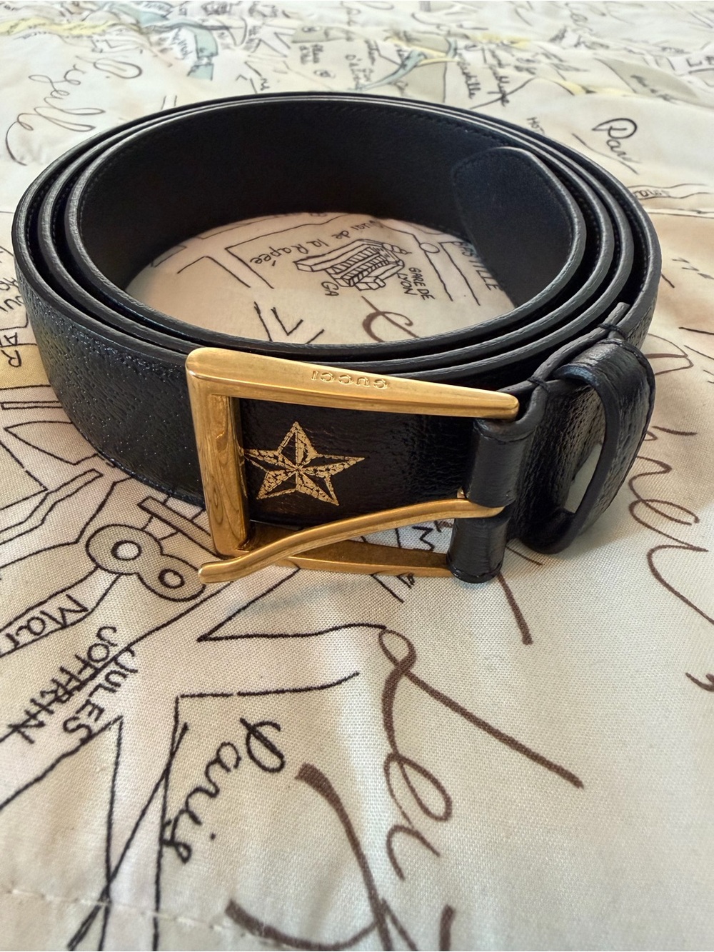Gucci Bees and Stars Belt